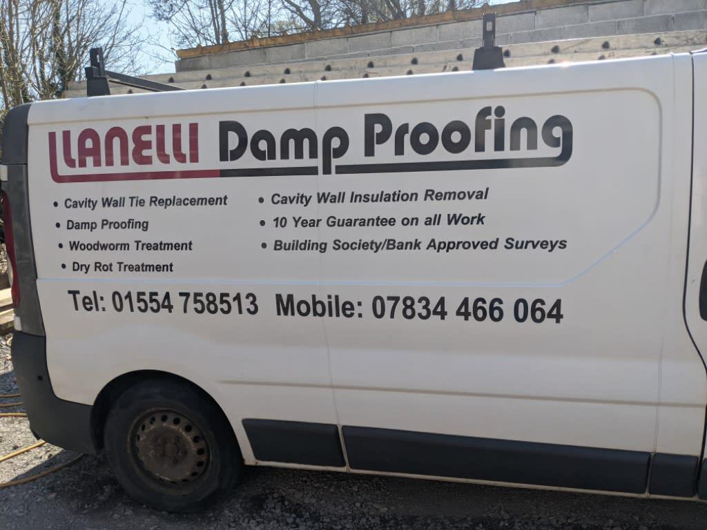 Images Llanelli Damp Proofing & cavity wall extraction