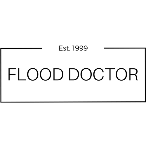 Flood Doctor | Water Damage Restoration Logo