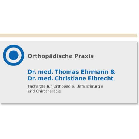 Orthopädische Gemeinschaftspraxis. Dr. med. Thomas Ehrmann, Dr.med. Christiane Elbrecht München Logo