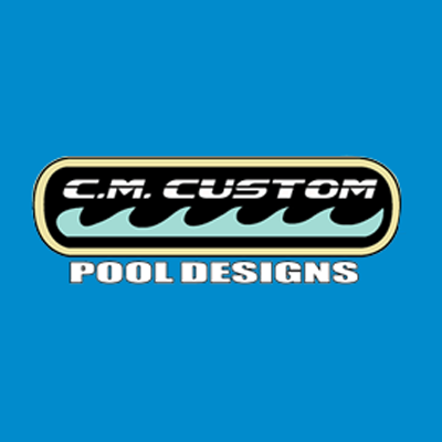 CM Custom Pool Designs Logo