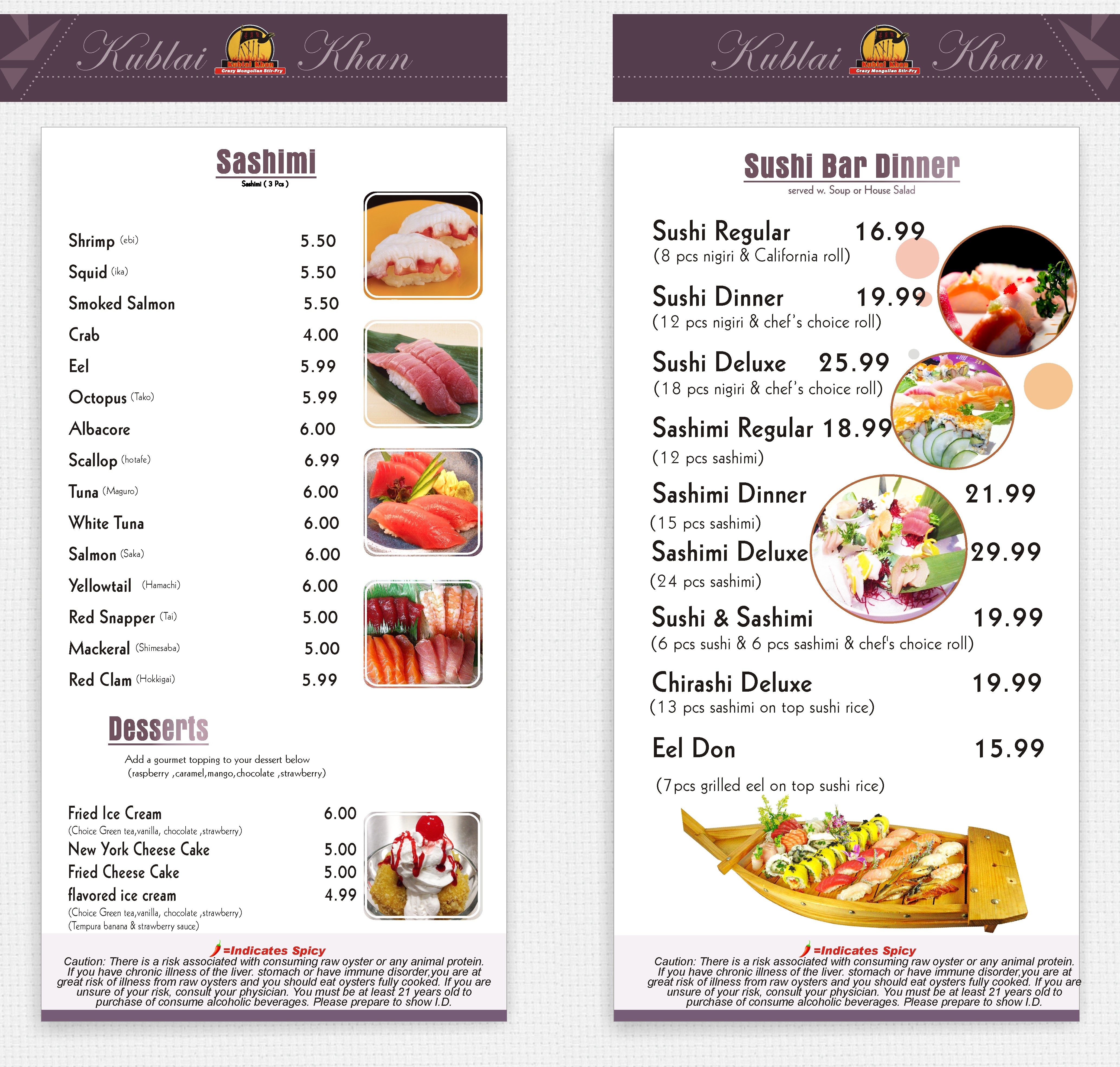 Kublai khan coupons