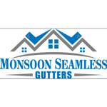 Monsoon Seamless Gutters Logo