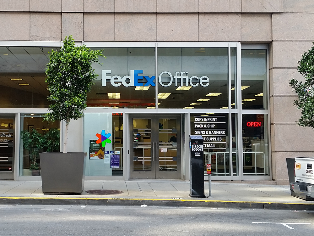Exterior photo of FedEx Office location at 585 Kearny St\t Print quickly and easily in the self-service area at the FedEx Office location 585 Kearny St from email, USB, or the cloud\t FedEx Office Print & Go near 585 Kearny St\t Shipping boxes and packing services available at FedEx Office 585 Kearny St\t Get banners, signs, posters and prints at FedEx Office 585 Kearny St\t Full service printing and packing at FedEx Office 585 Kearny St\t Drop off FedEx packages near 585 Kearny St\t FedEx shipping near 585 Kearny St