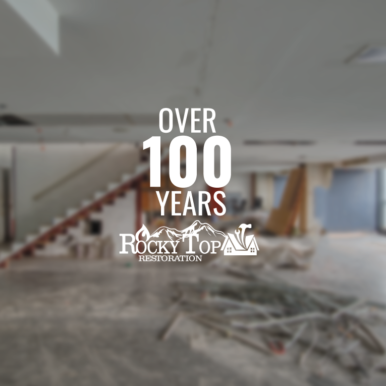 With over 100 years of experience restoring homes, our fully-certified team will help get your home back in shape after tragedy strikes. Rocky Top Restoration has what you need in the time of large loss!