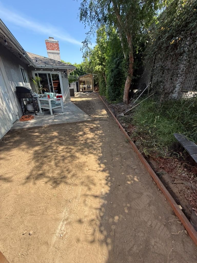 Hyperion Synthetic Turf and Landscaping - Before synthetic turf installation