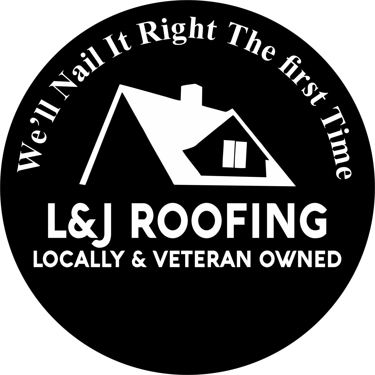 L &amp; J Roofing Logo