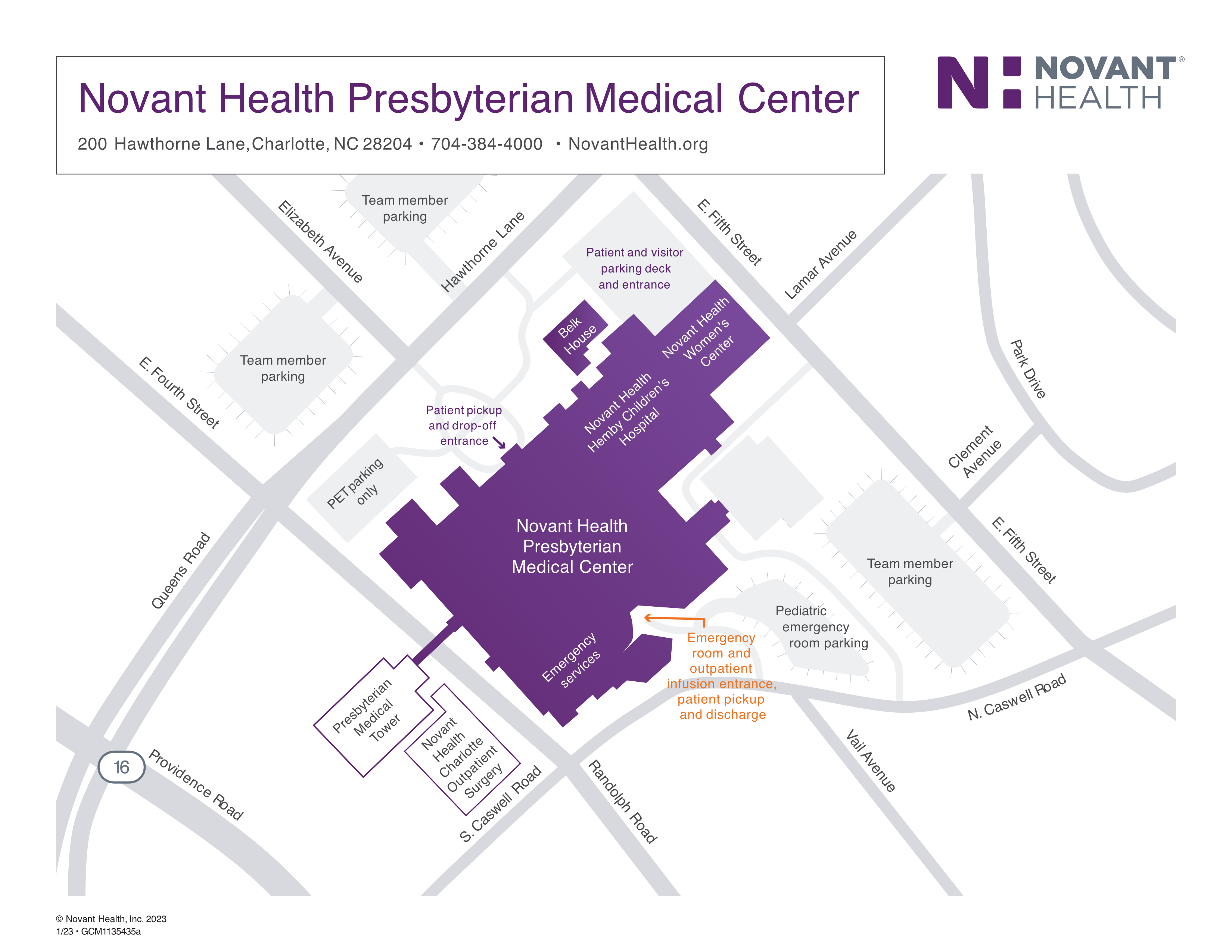 Novant Health Presbyterian Infusion Center – Charlotte