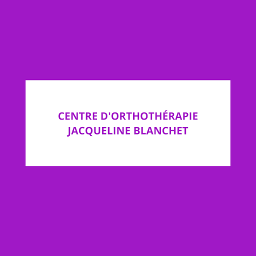 Orthothérapie Jacqueline Blanchet
