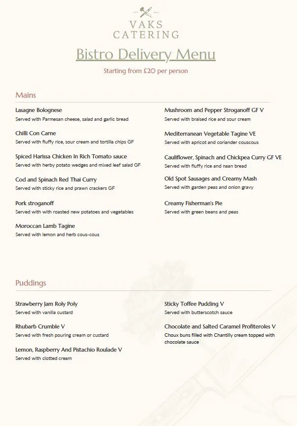 Images Vaks Catering