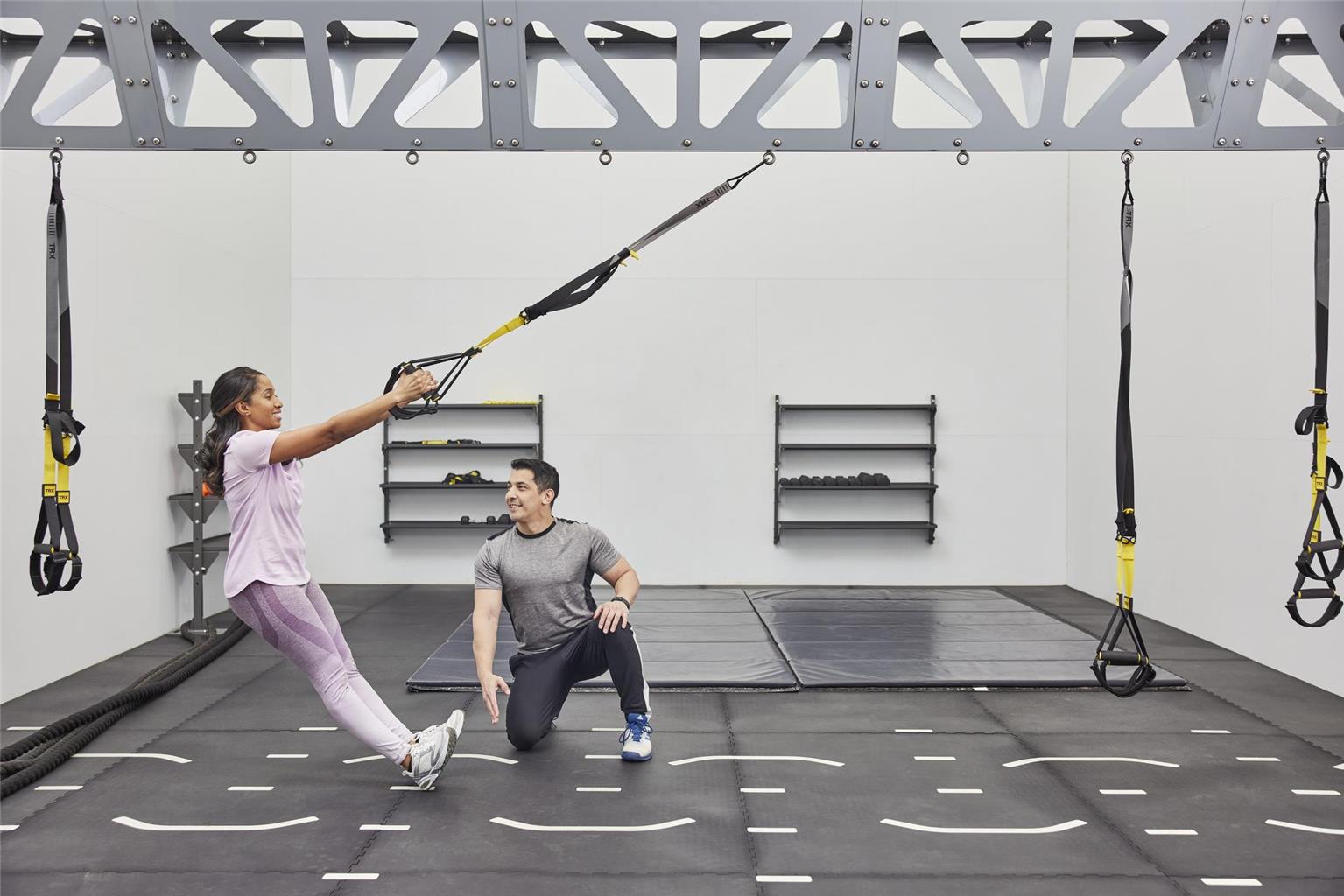 Health club  fitness center  gym 