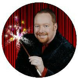 John Measner Magic Show Logo