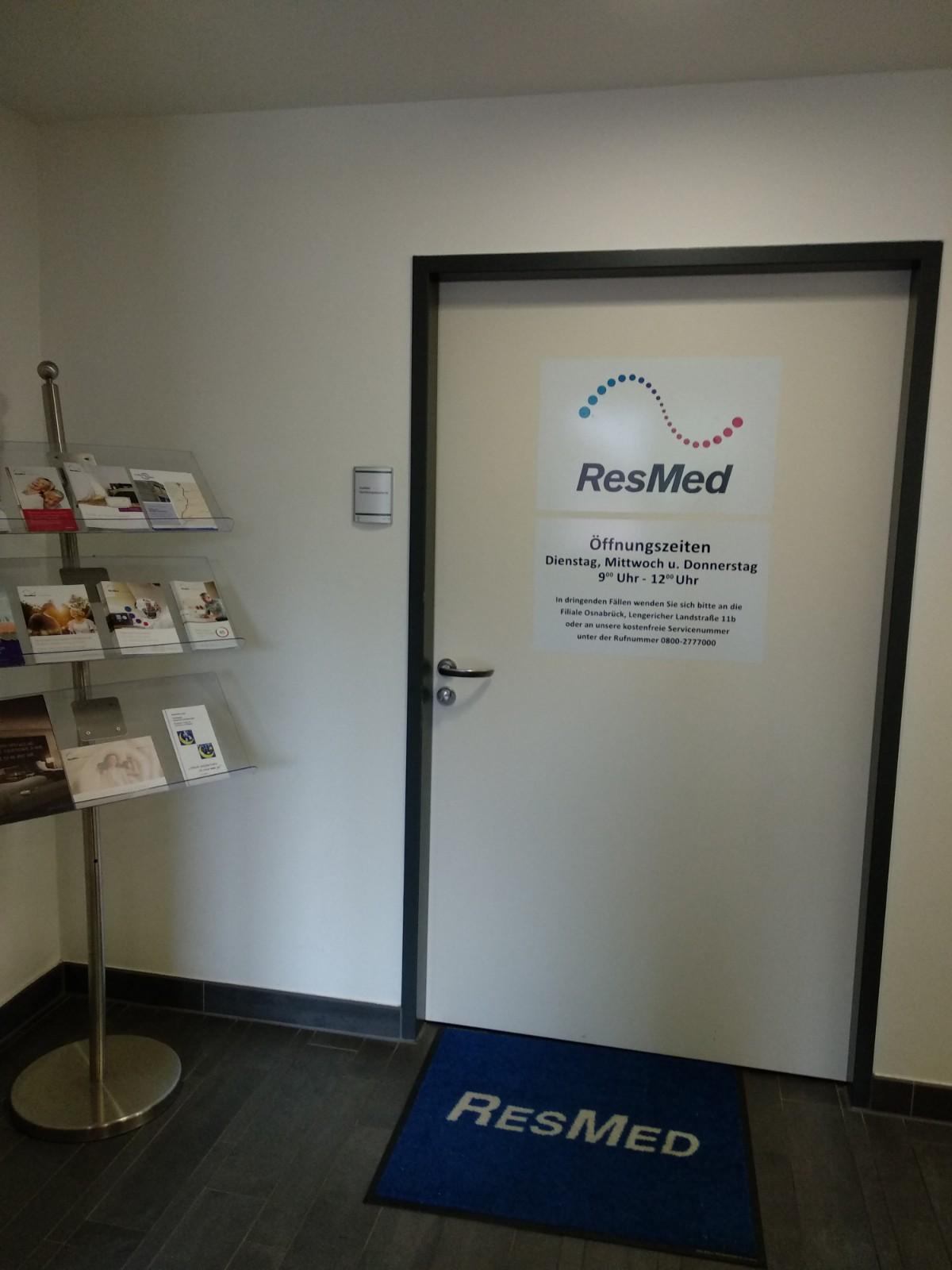 Bilder ResMed Healthcare Filiale Osnabrück