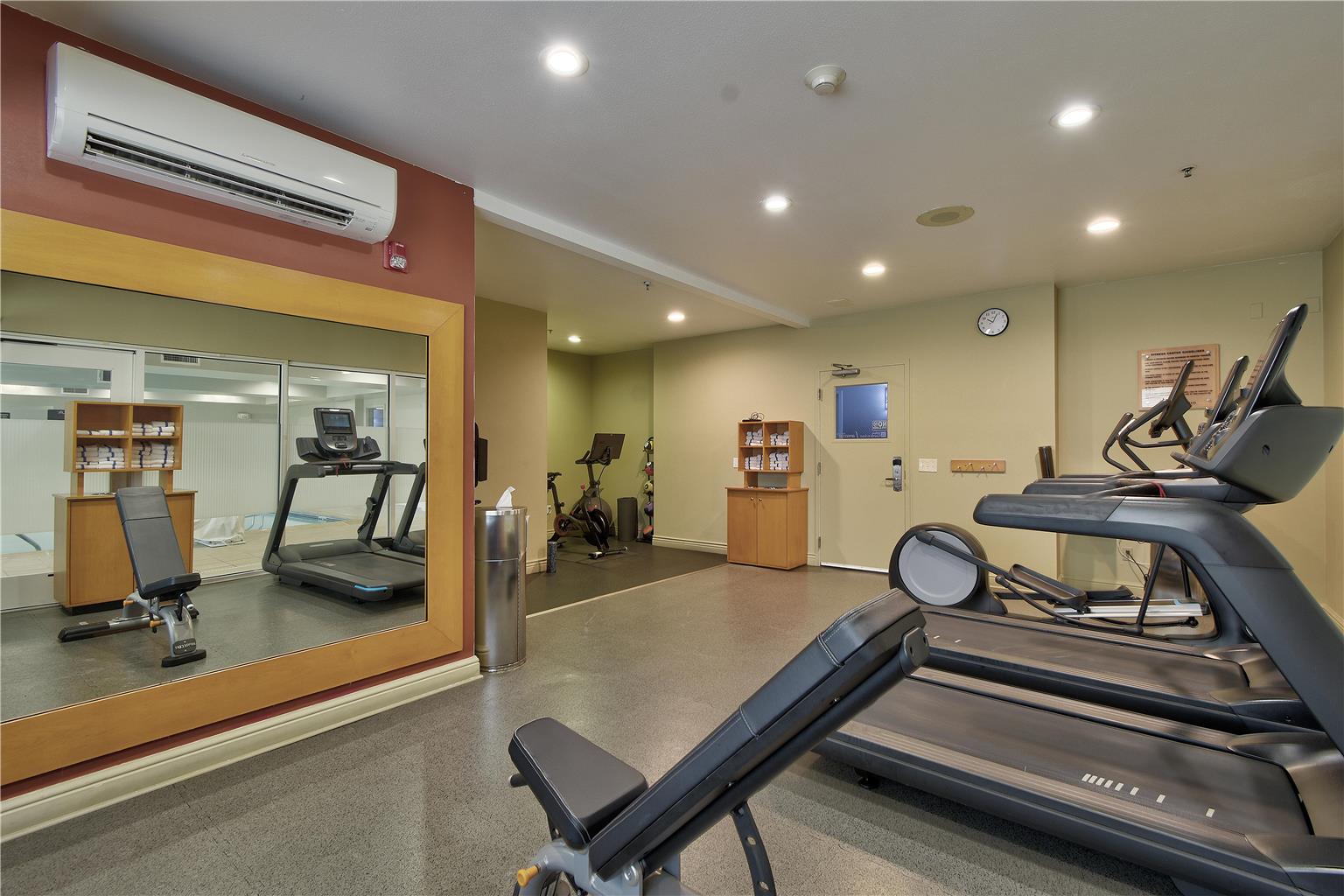 Health club  fitness center  gym