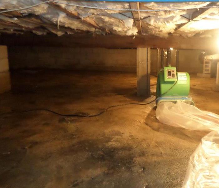 Water Flooded Crawl Space