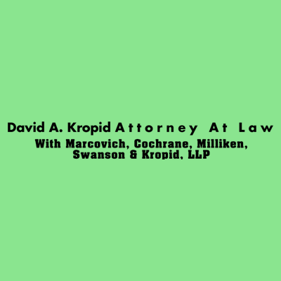 David A. Kropid Attorney At Law Logo