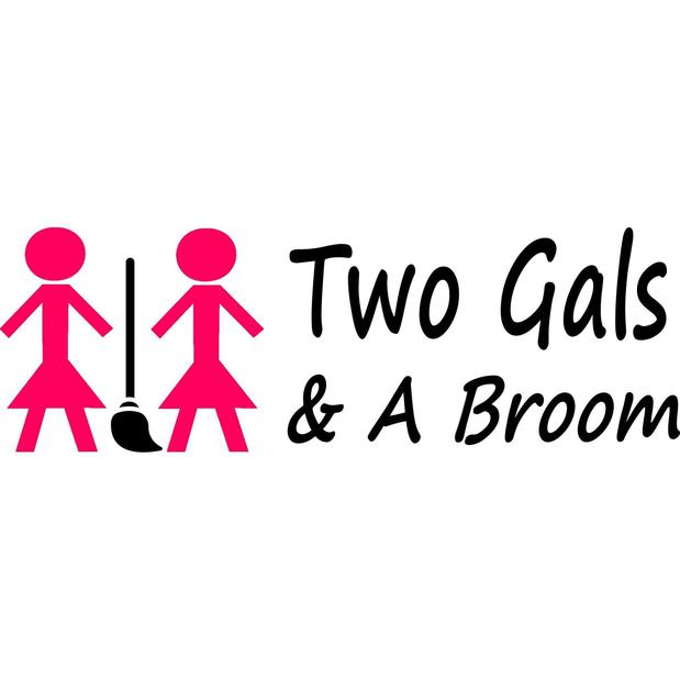 Two Gals & A Broom Logo