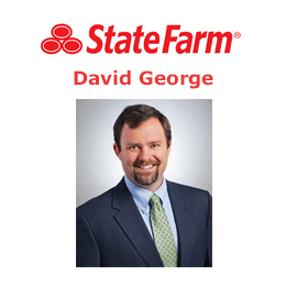 David George State Farm Insurance Agency Logo