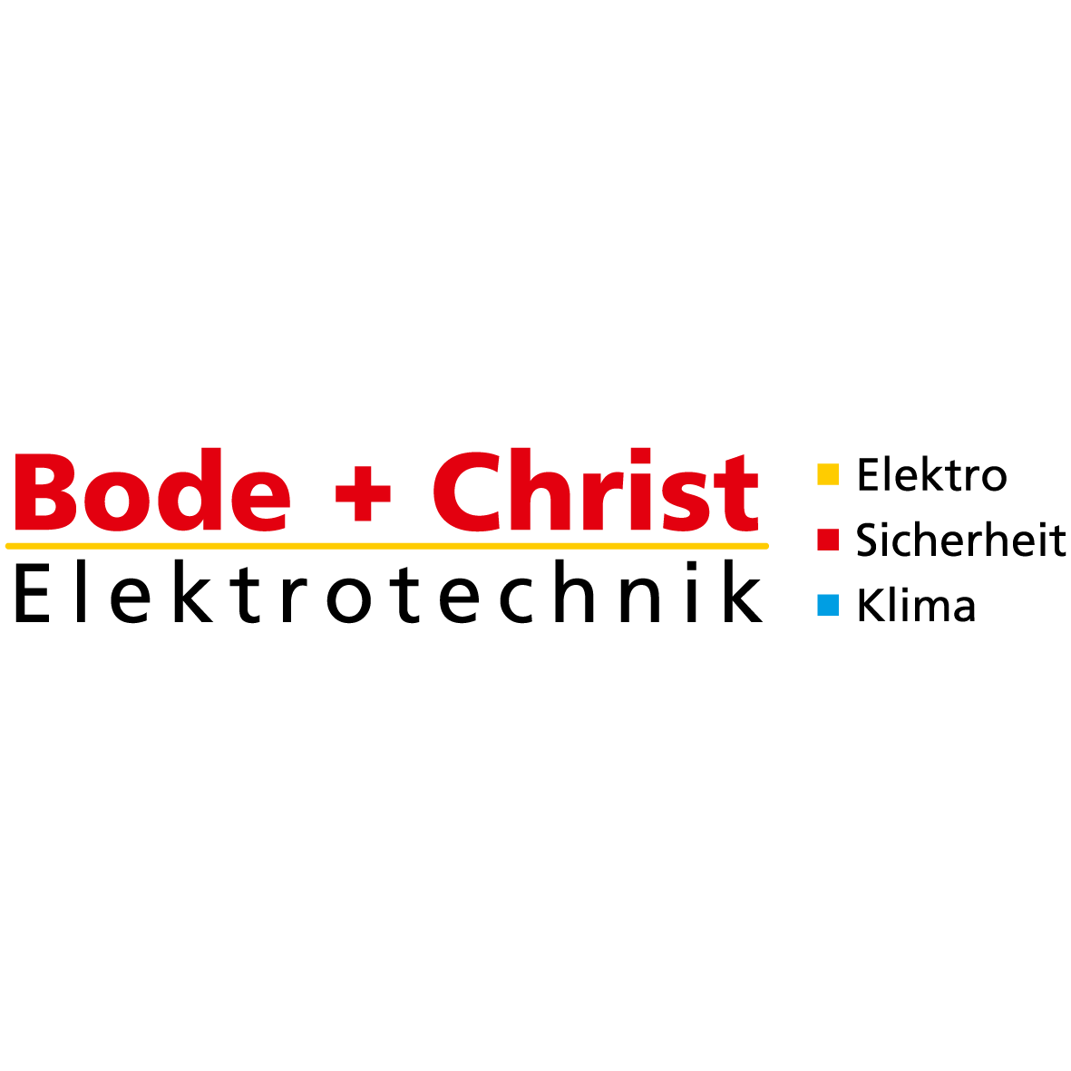 Logo Bode + Christ Elektrotechnik GmbH