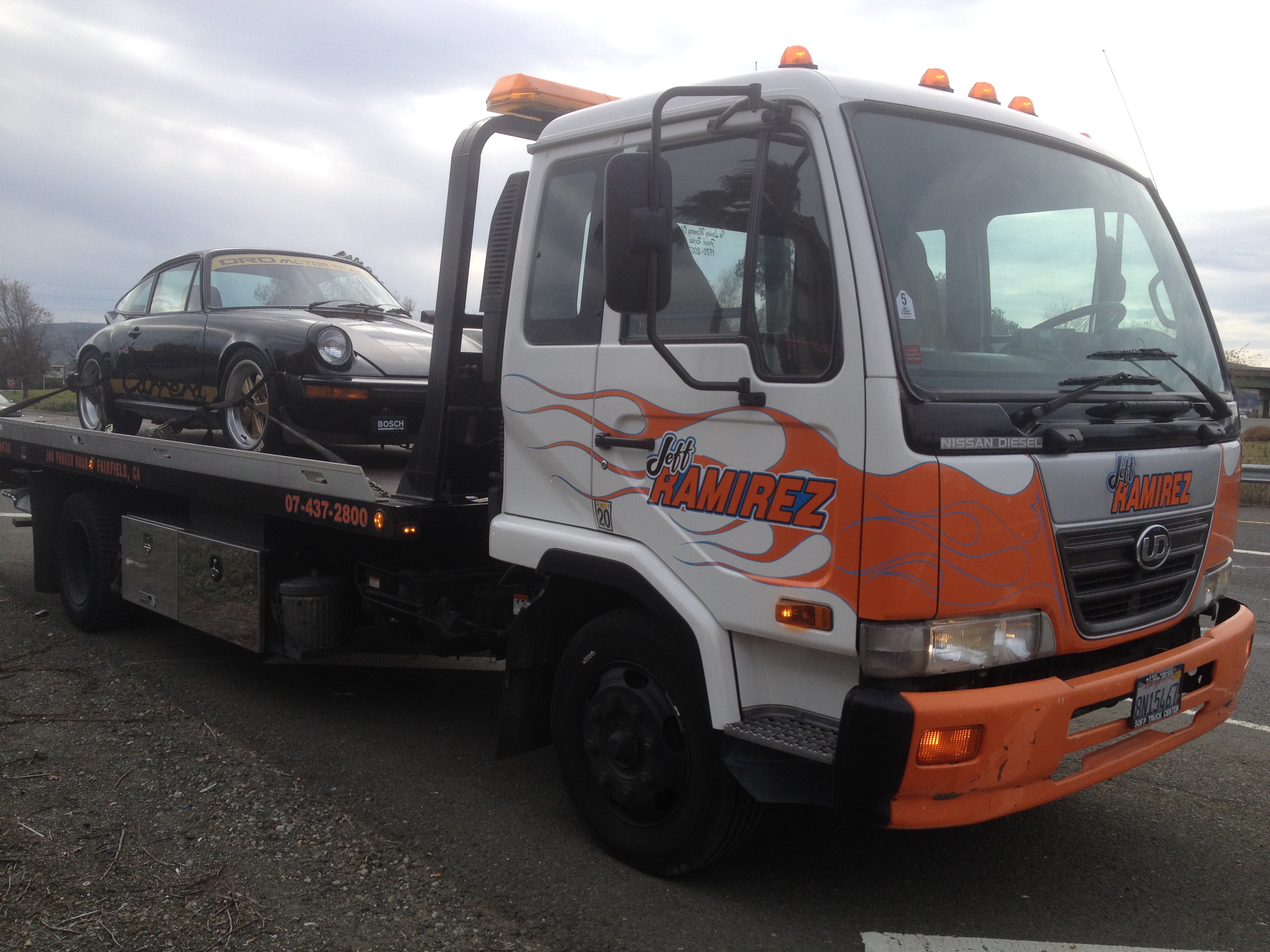 Browse our Towing Services! Jeff Ramirez Towing Fairfield (707)437-2800