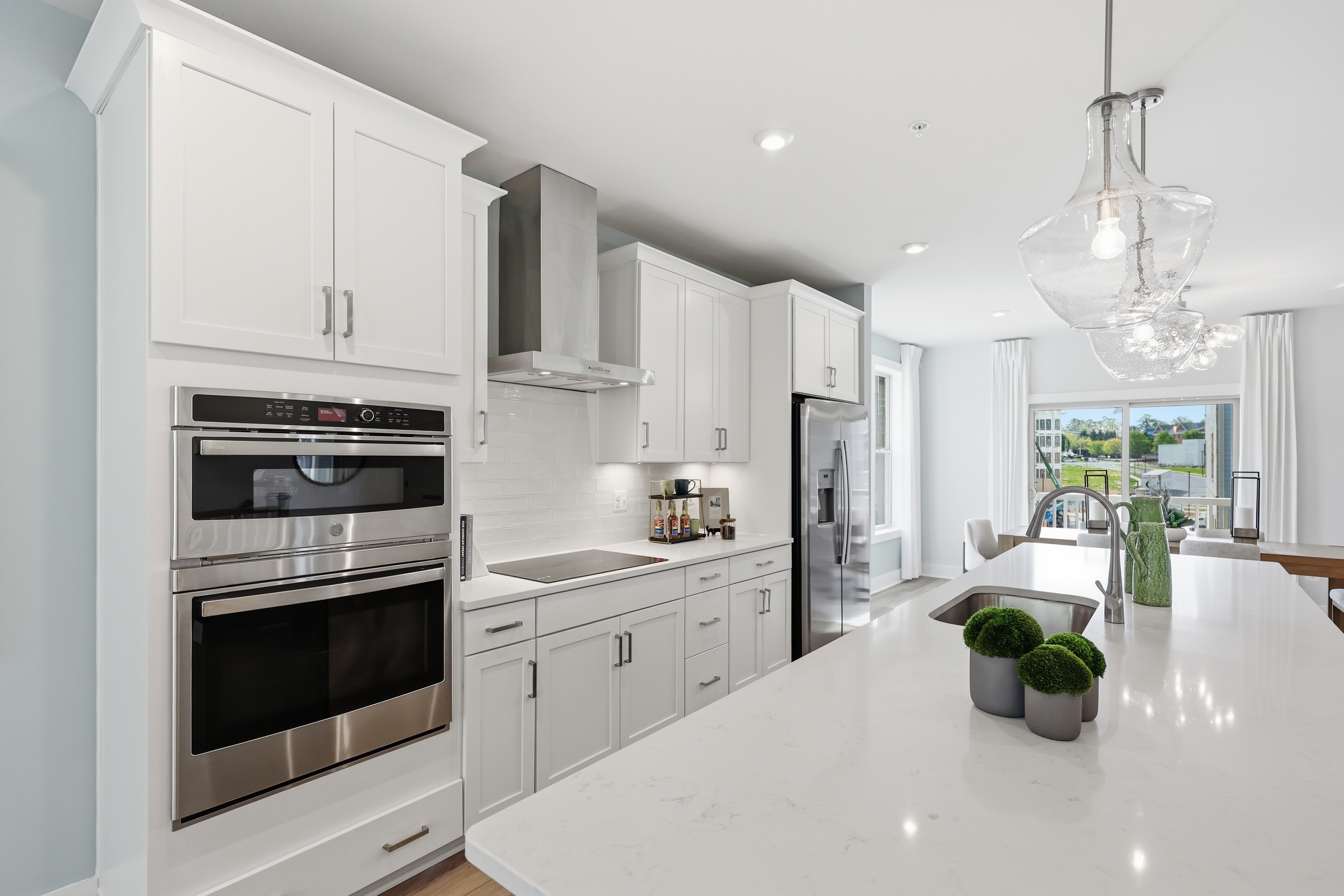 Gourmet kitchen of the Julianne at Gayton Village