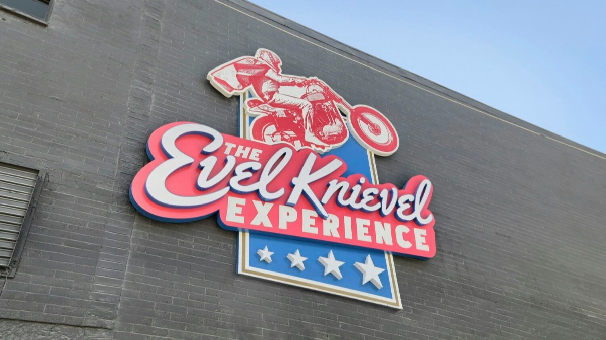 Step into one of the top things to do in Las Vegas with an interactive experience highlighting Evel  