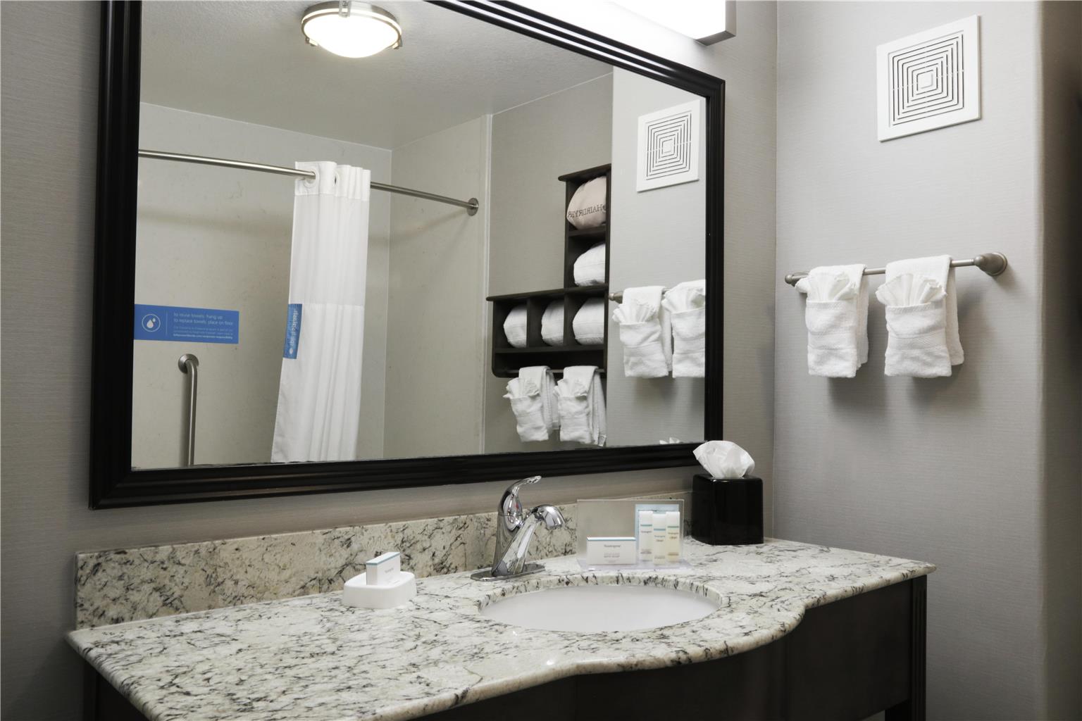 Guest room bath