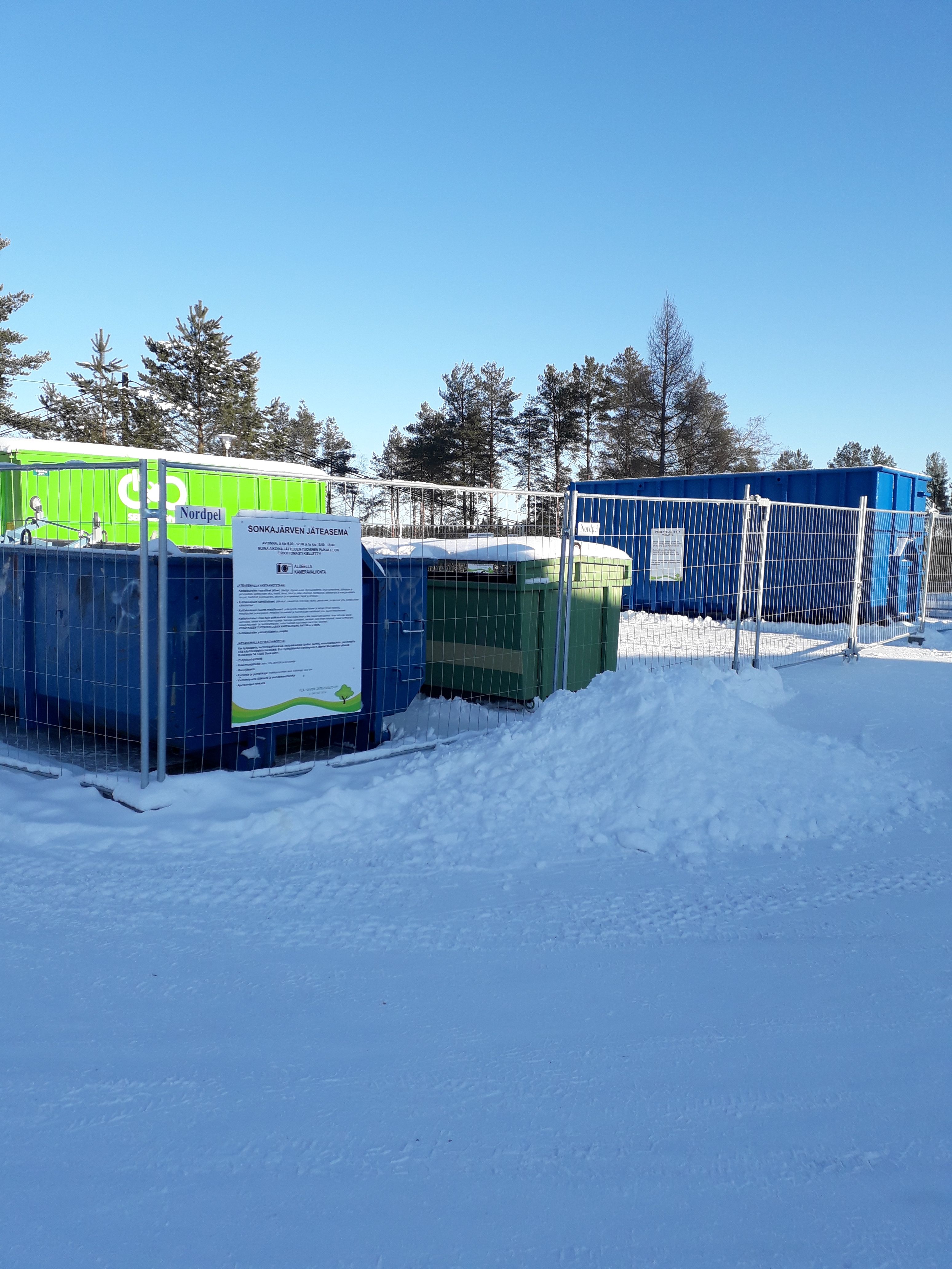 Images Sonkajärven lajitteluasema