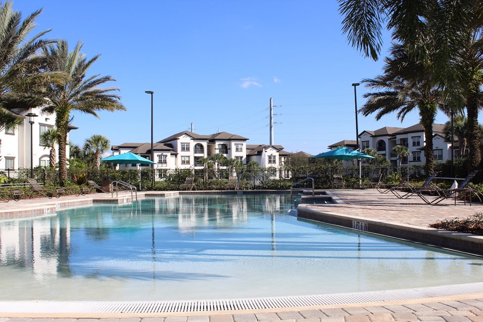 Sparkling Blue Pool