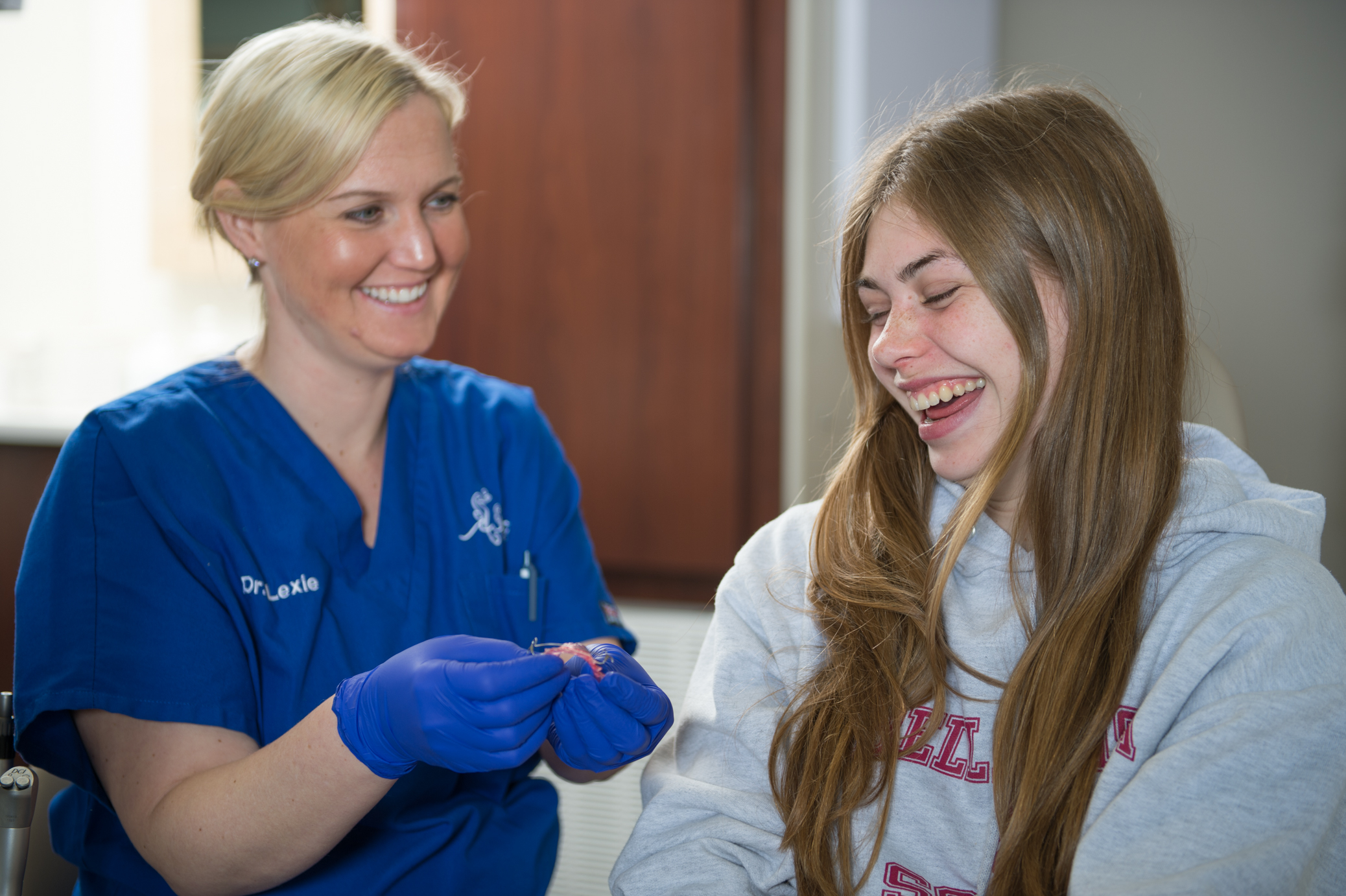 Dr. lexie and Very Happy Patient