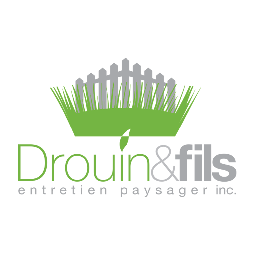 Drouin et fils; Traitement de pelouse Logo