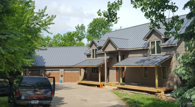 Our staff, here at Metro Steel Construction, completed another Standing Seam steel roofing project during the summer of 2016 in Chanhassen, MN.