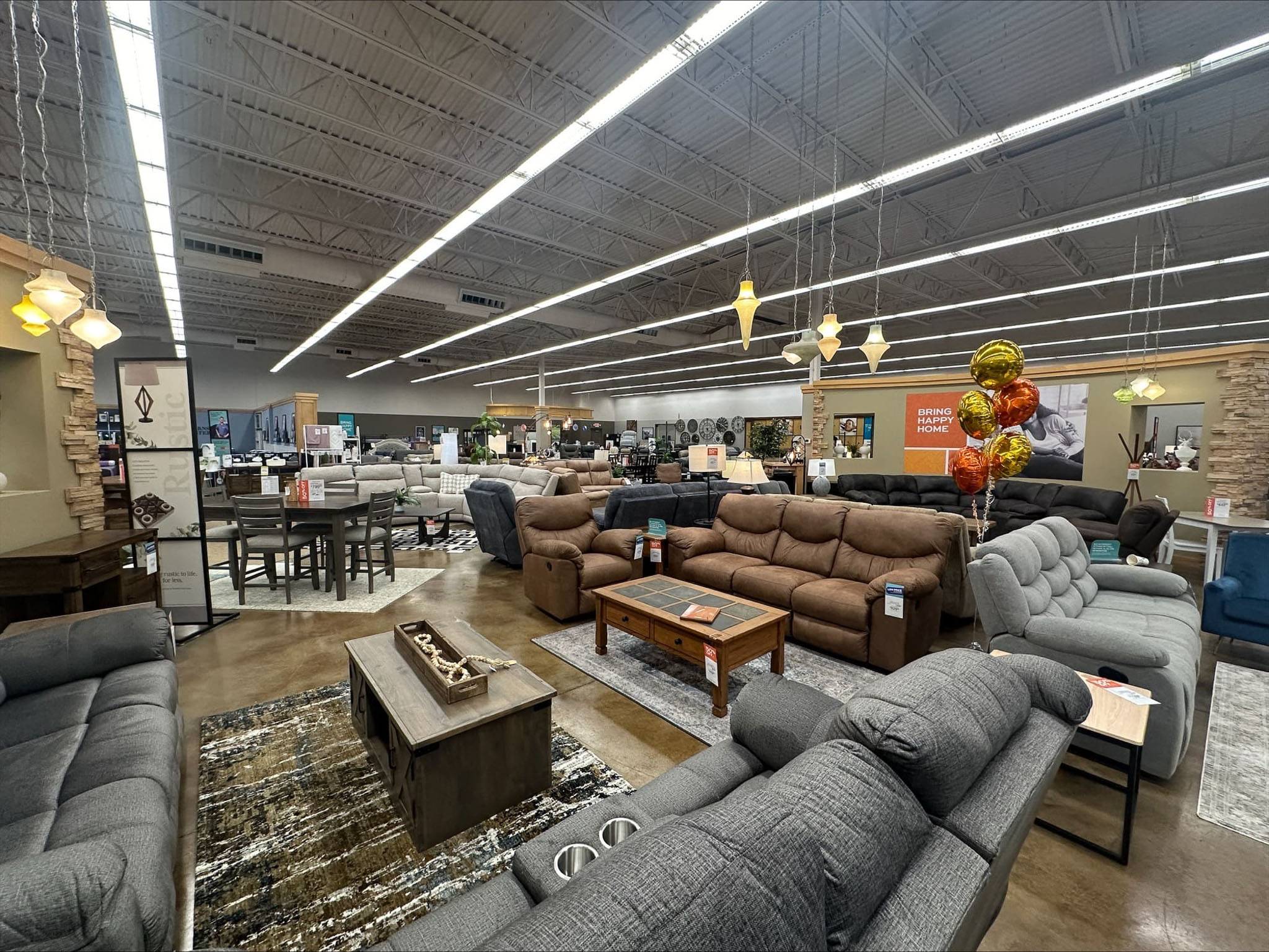 Big furniture stores near me sales