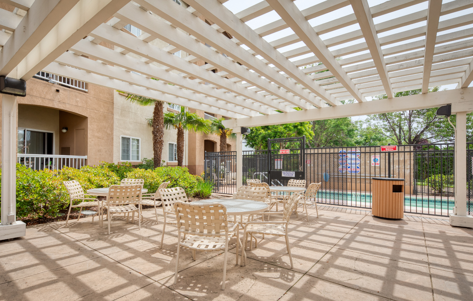 BBQ Area at Hayward Village Senior Apartments in Hayward, CA