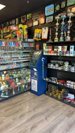 Images Bitcoin ATM by Crypto Dispensers - Capone's Smoke Shop