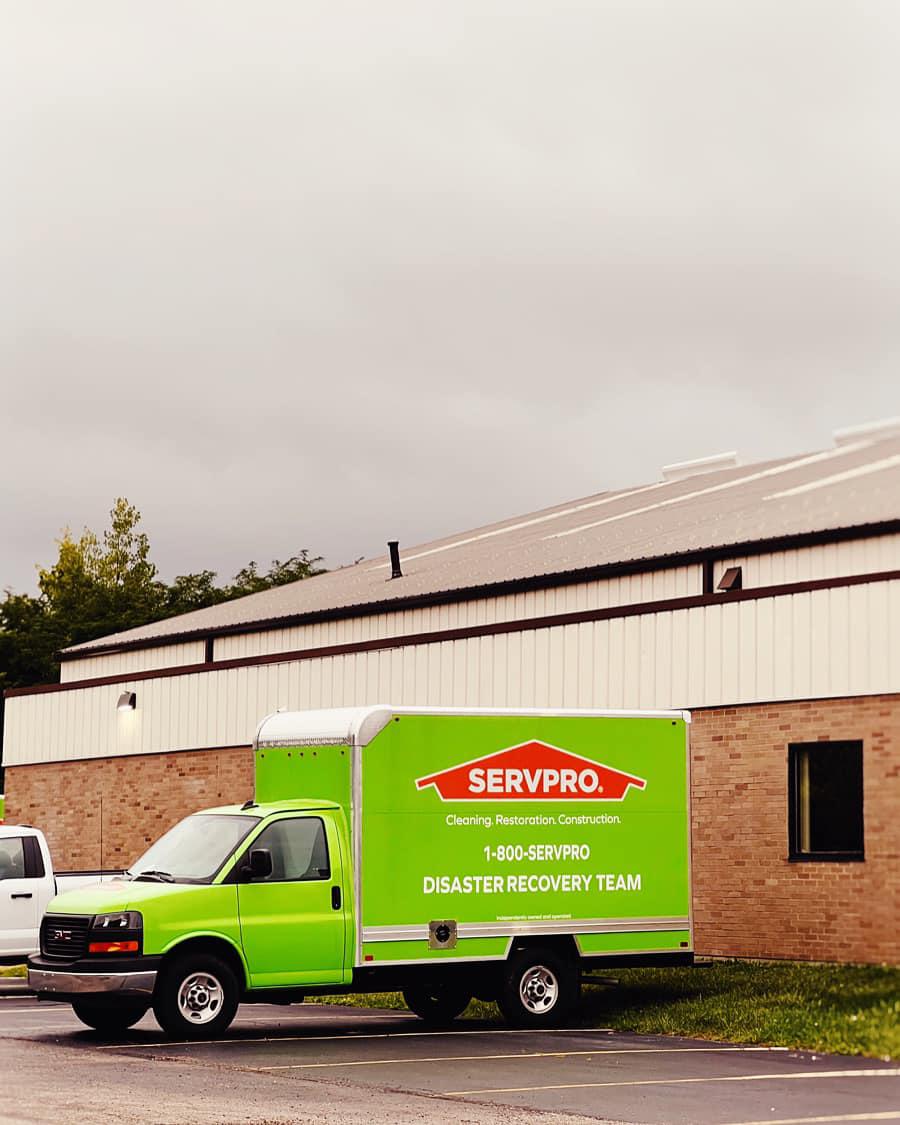 SERVPRO box truck vehicle