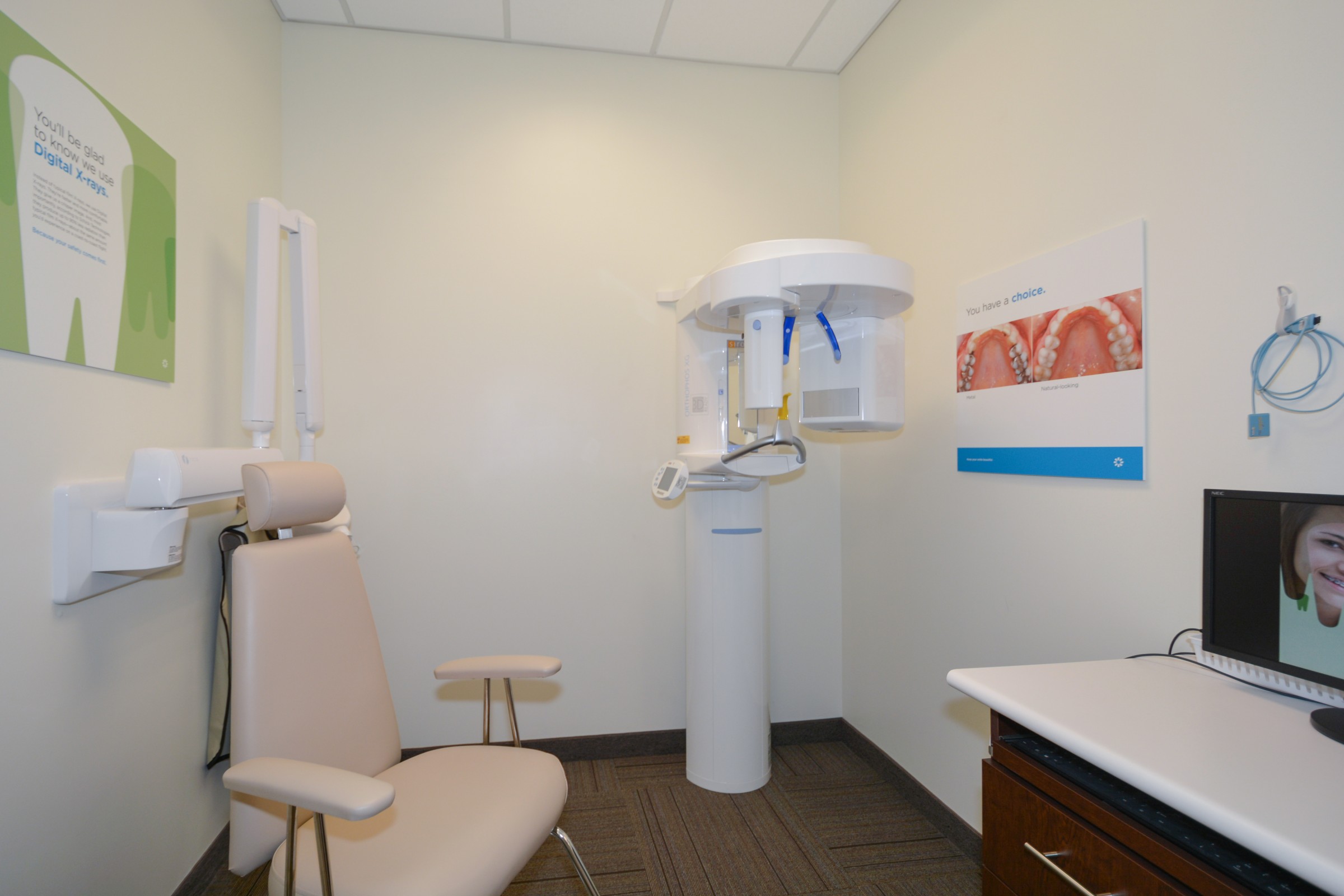 Digital X-rays offer a huge advantage in early detection and preventive services. Weston Modern Dentistry Weston (954)248-2895