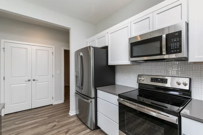 Kitchen with high-end appliances