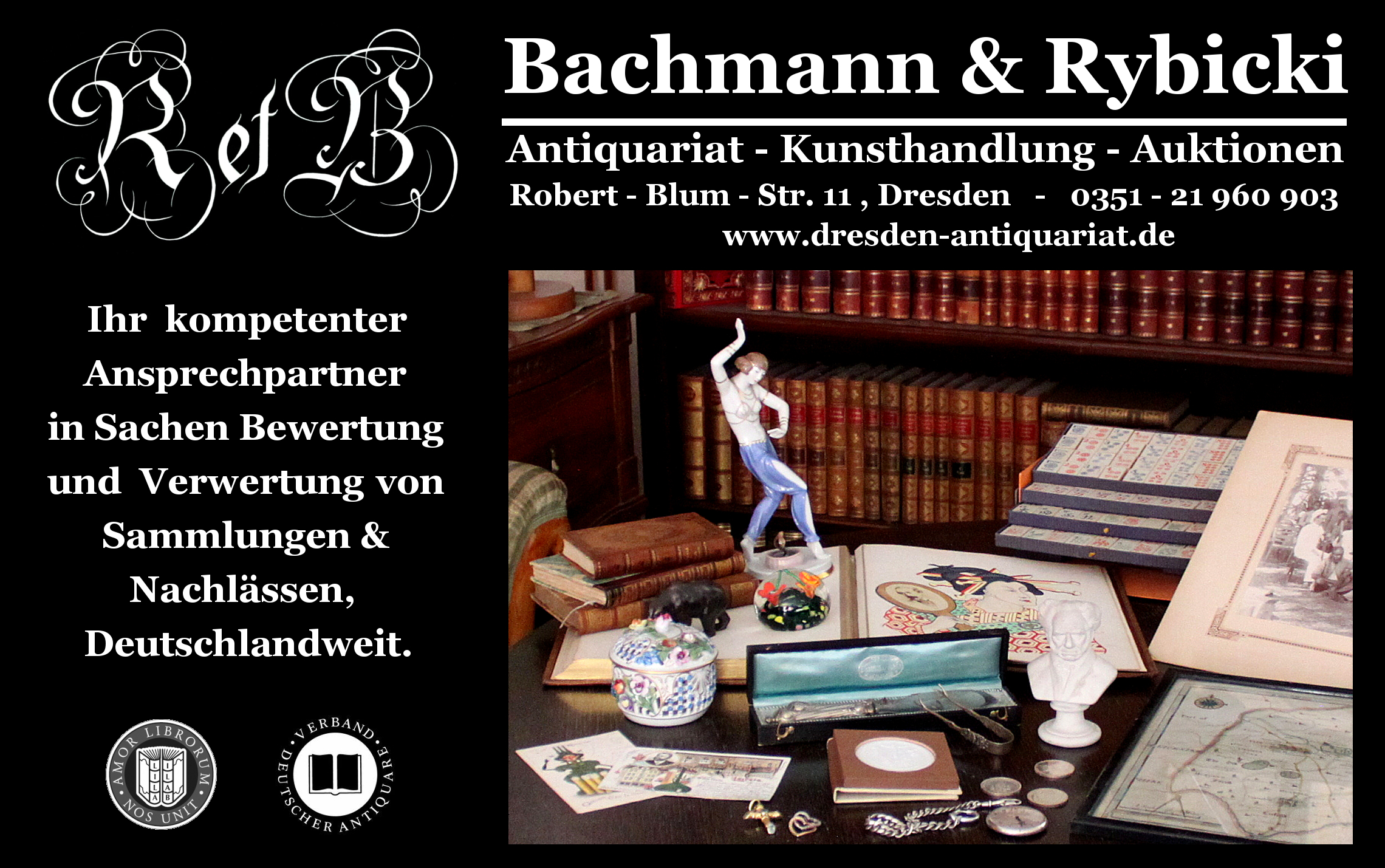 Bilder Antiquariat - Kunsthandlung - Antiquitäten Bachmann & Rybicki
