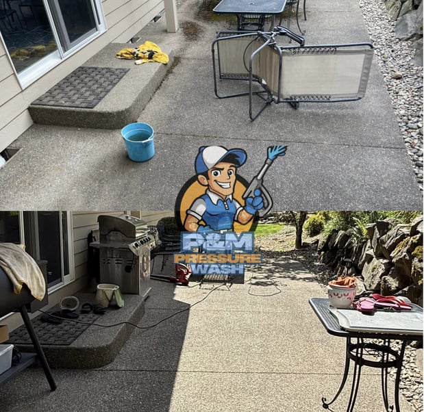 Images P&M Pressure Wash - Window & Gutter Cleaning