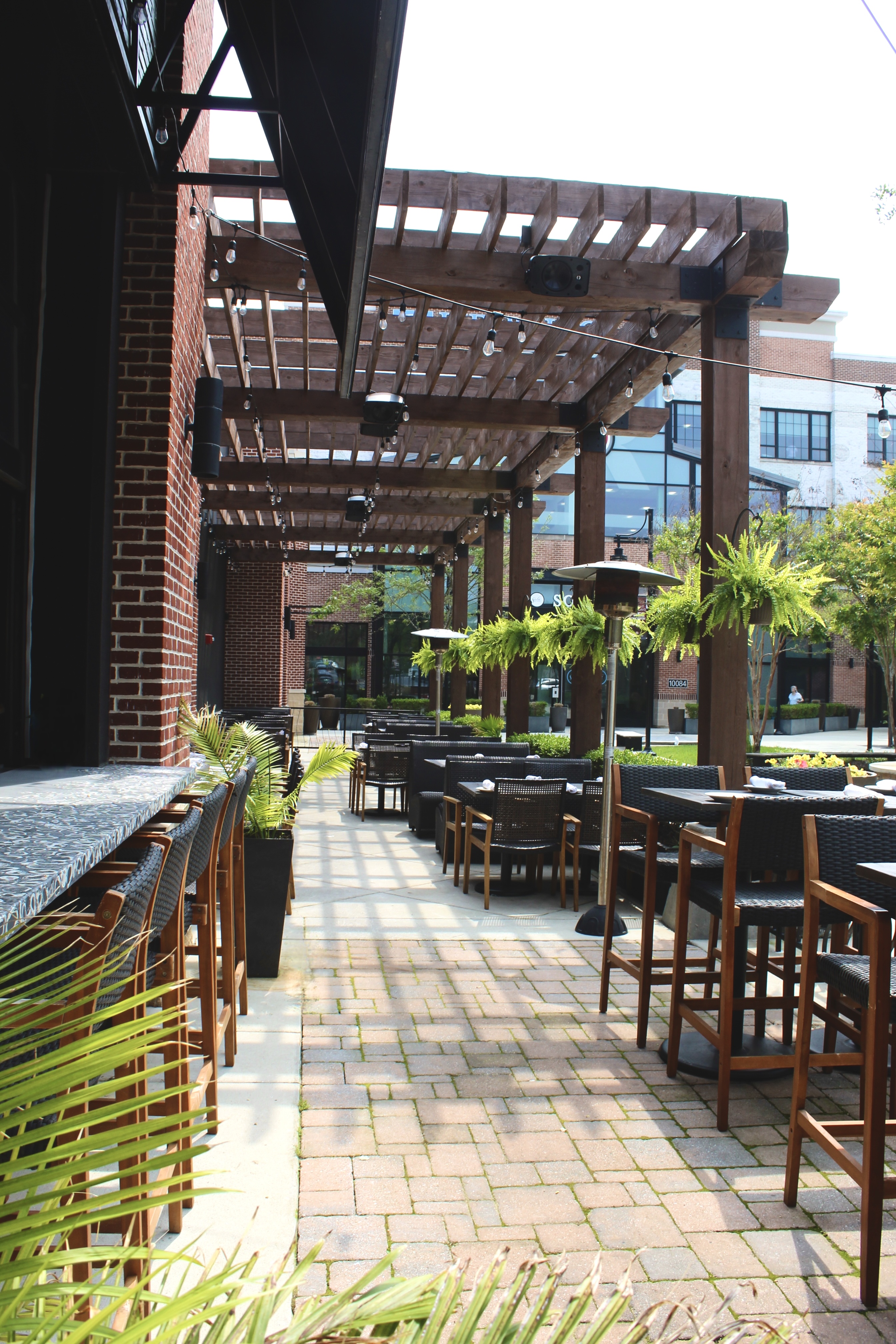 Mama's patio area 