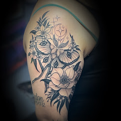 Branded Bear Tattoo Image