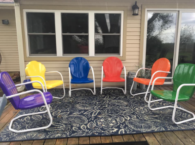 Vintage Chairs Multicolor