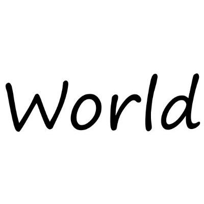 World Inh. Antonin Sandor in Weiden in der Oberpfalz - Logo