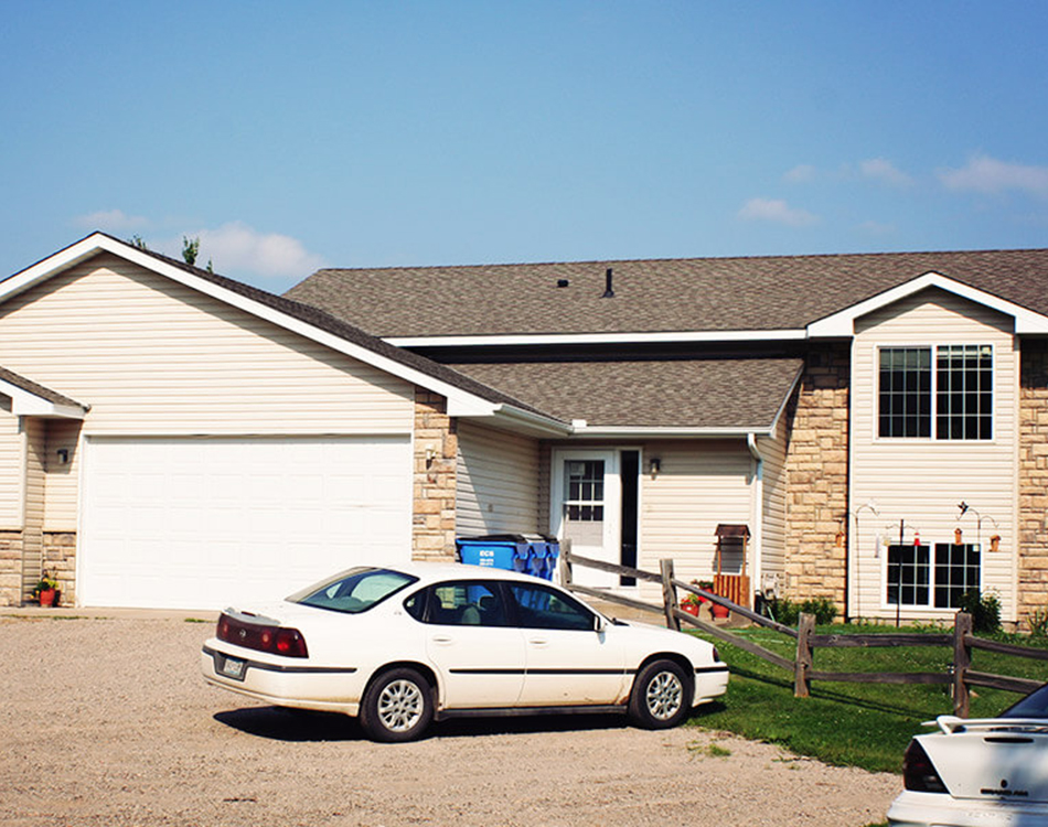 CLO homes are single family style homes, typically located in rural country settings. The homes are built to meet fire and life safety codes and are designed so that our clients have their own private bedrooms. We will often pair 2-3 homes in proximity to each other so that staff resources may be shared for activities and emergencies.