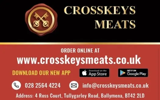 Crosskeys Meats Ballymena 02825 644224