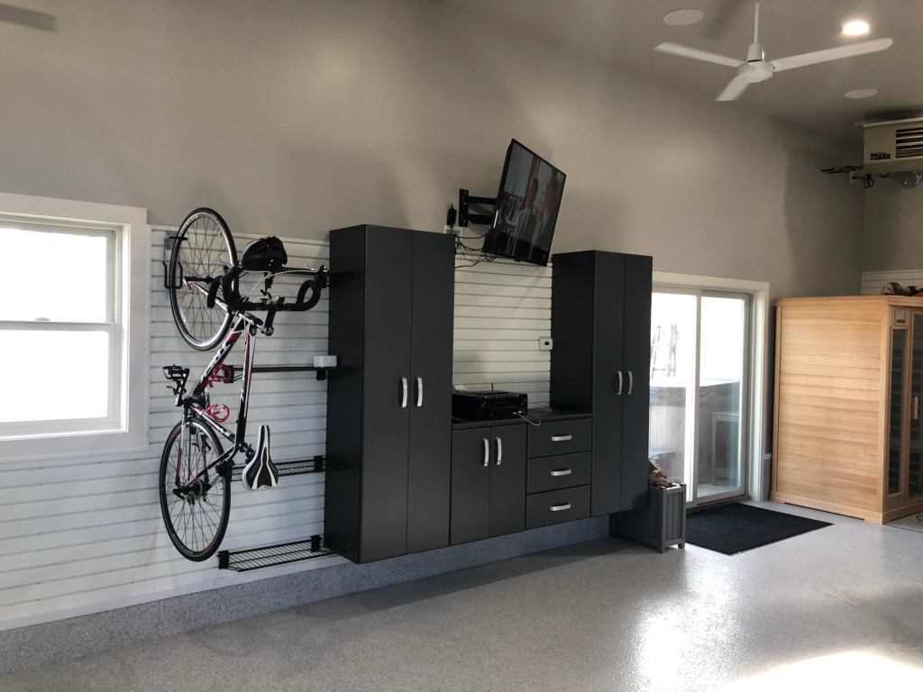 Garage storage system