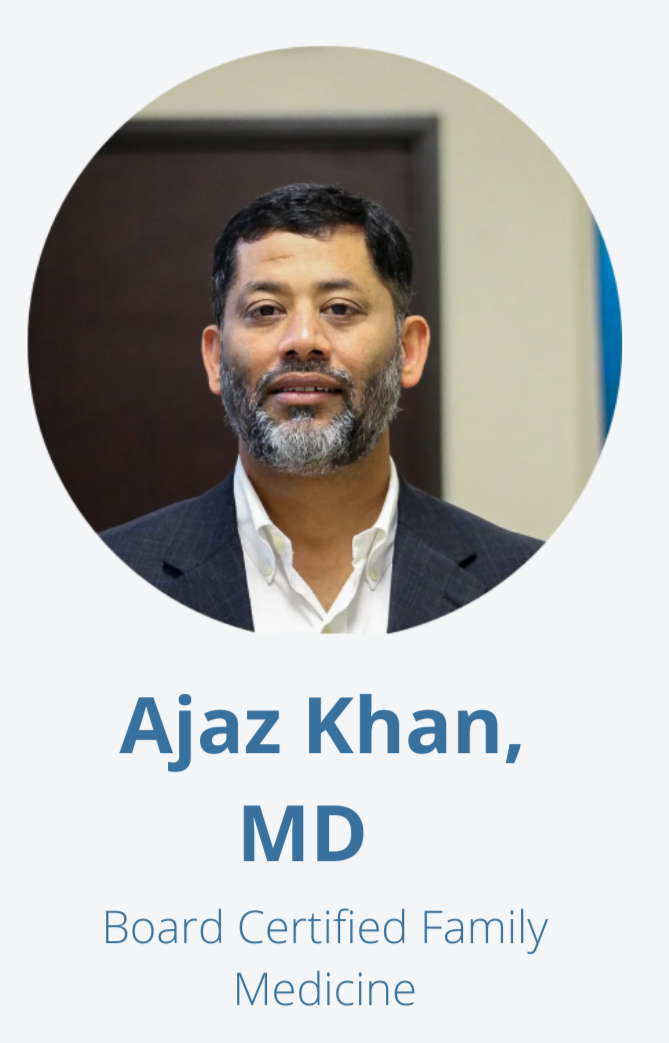 Dr. Ajaz Khan, MD