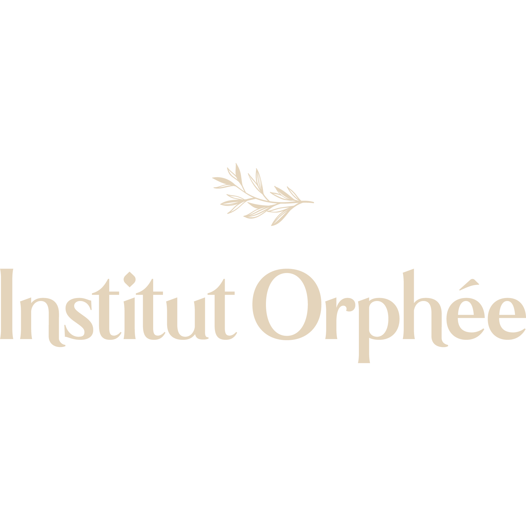 A l'institut de beauté Orphée Logo