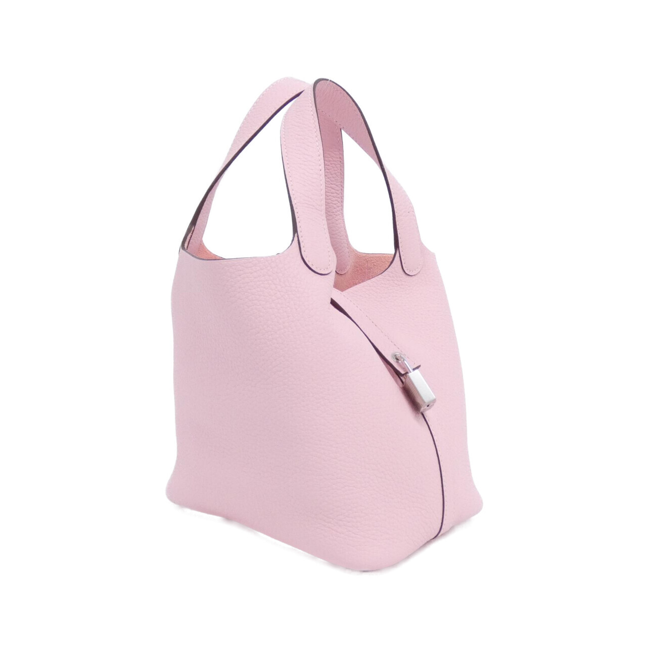 エルメス ピコタン ロック PM 056289CK トリヨンクレマンス ROSE SAKURA シルバー金具 K刻印