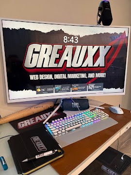 Heath Blanchard, Greauxx founder, building custom websites for businesses in Lafayette LA and Miami FL